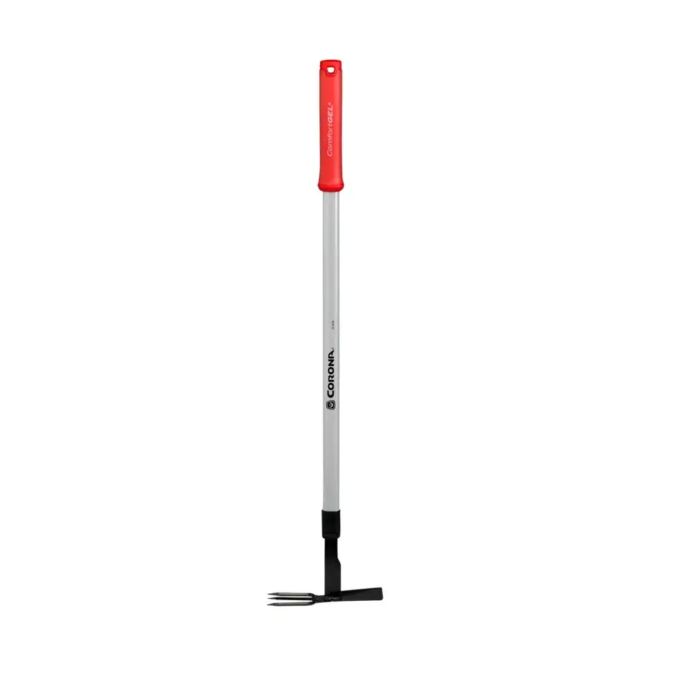 Corona GT 3244 ComfortGEL Extended Reach Cultivator Hoe Polymer Red 32 Inch
