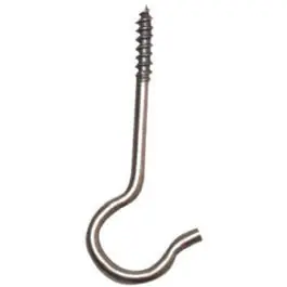 Antique Brass Ceiling Hooks 5-Pack Hanging Plants and Decor Various