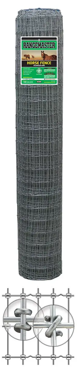 Rangemaster 6955 Horse Fence 48 x 200 Feet Livestock