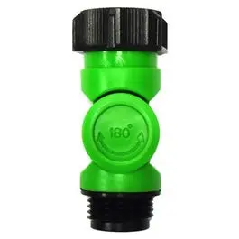 Swivel Hose Connector Poly Garden and Outdoor Use Green Thumb