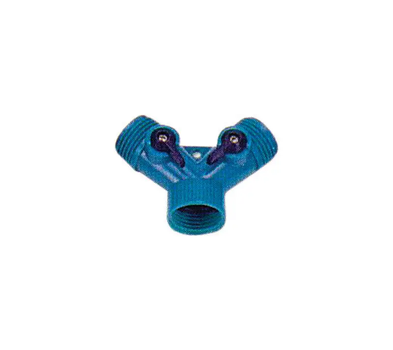 Rugg 3/4 Plastic Threaded Female Male Y-Hose Connector Shut Offs Pack 30