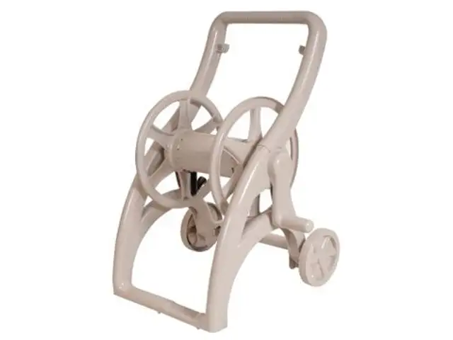 Ames 2418900 Reel Easy Garden Hose Cart Durable Wheels and Easy Storage