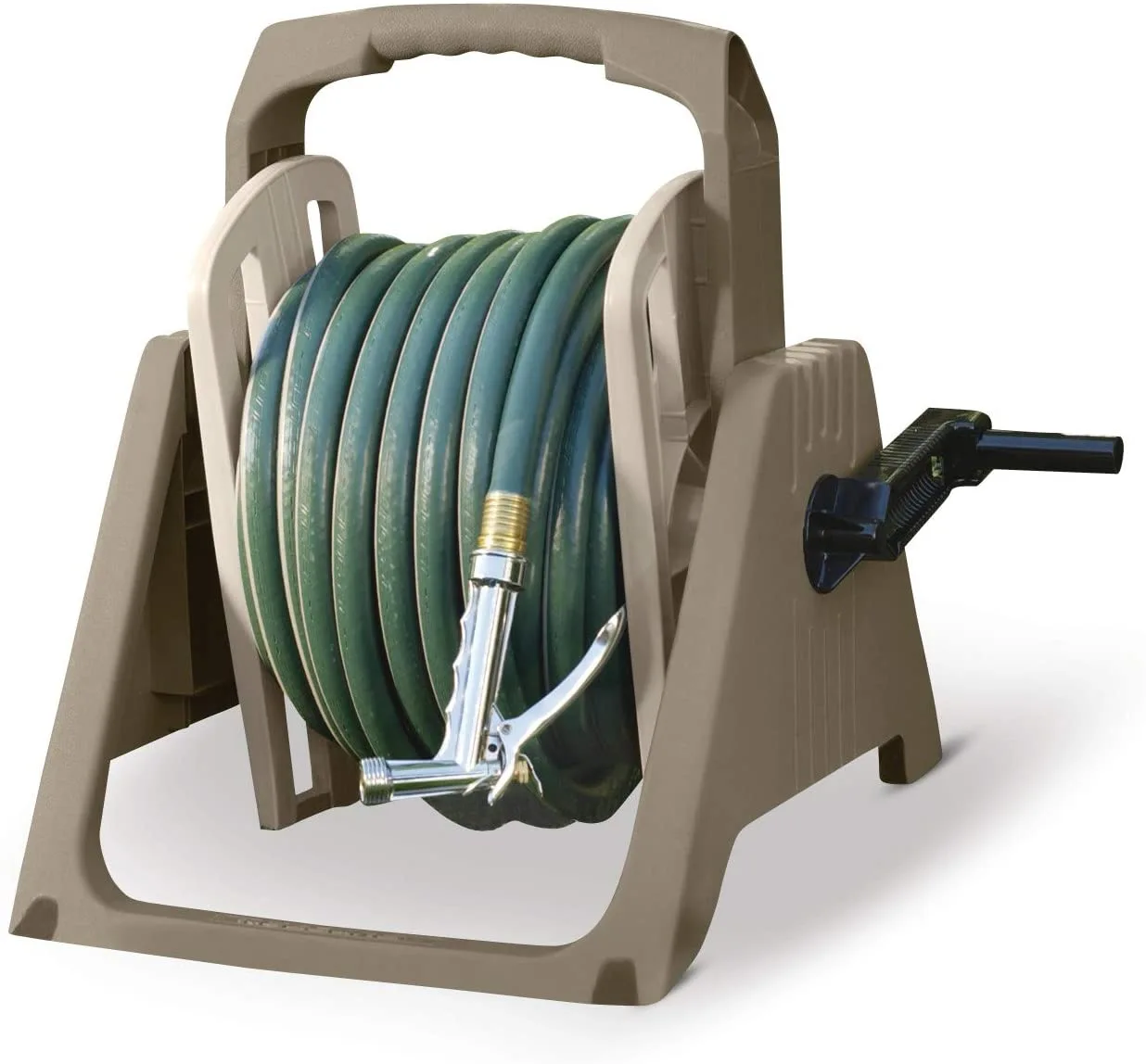 Suncast TSA100M Fully Assembled Garden Hose Tote Reel 100 Feet