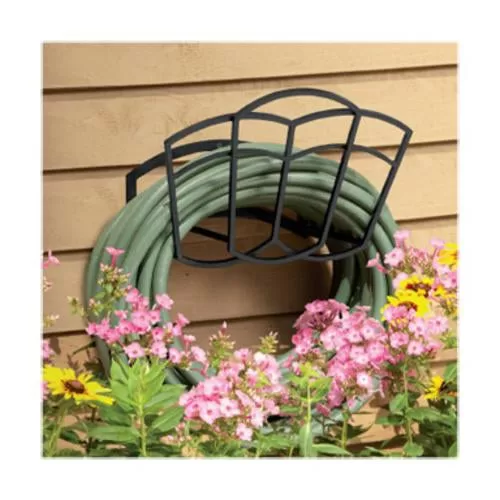 Suncast MHT150 Trio Hose Hanger Steel Outdoor Garden Hose Organizer