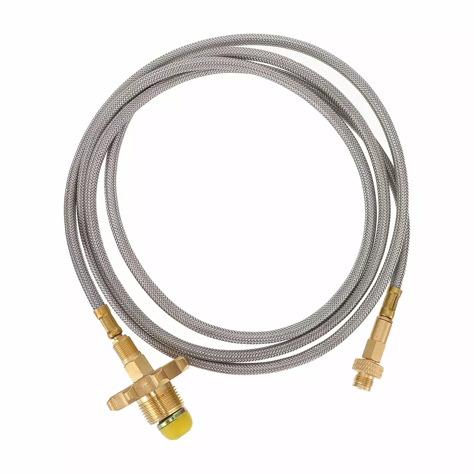 Gas Connecting Pipe Hose Camping Propane Grill Home Outdoor Aluminum Alloy