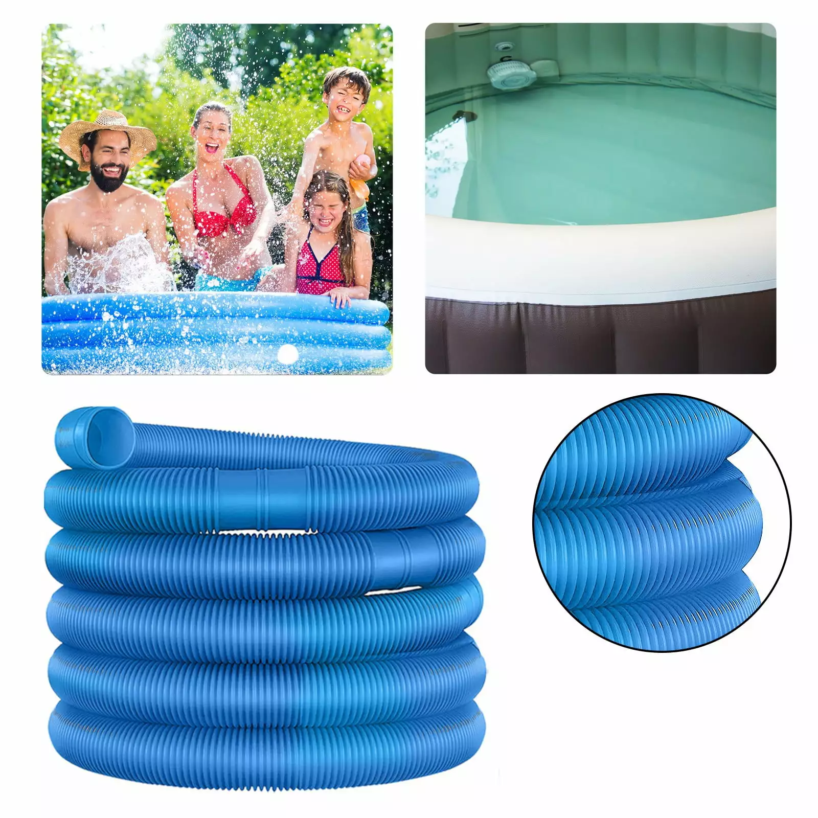 Heavy Duty -Ground Pool Swimming Vacuum Hose Swivel Cuff 248