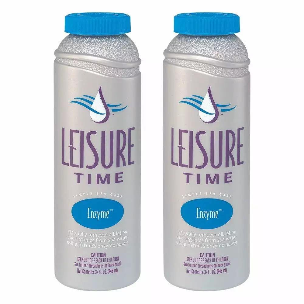 Leisure Time Enzyme 2 Pack Hot Tub and Spa Water Treatment