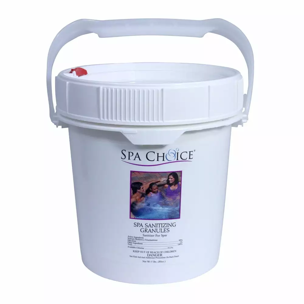 Spa Choice Chlorine Granules Spas and Hot Tubs 5 lbs