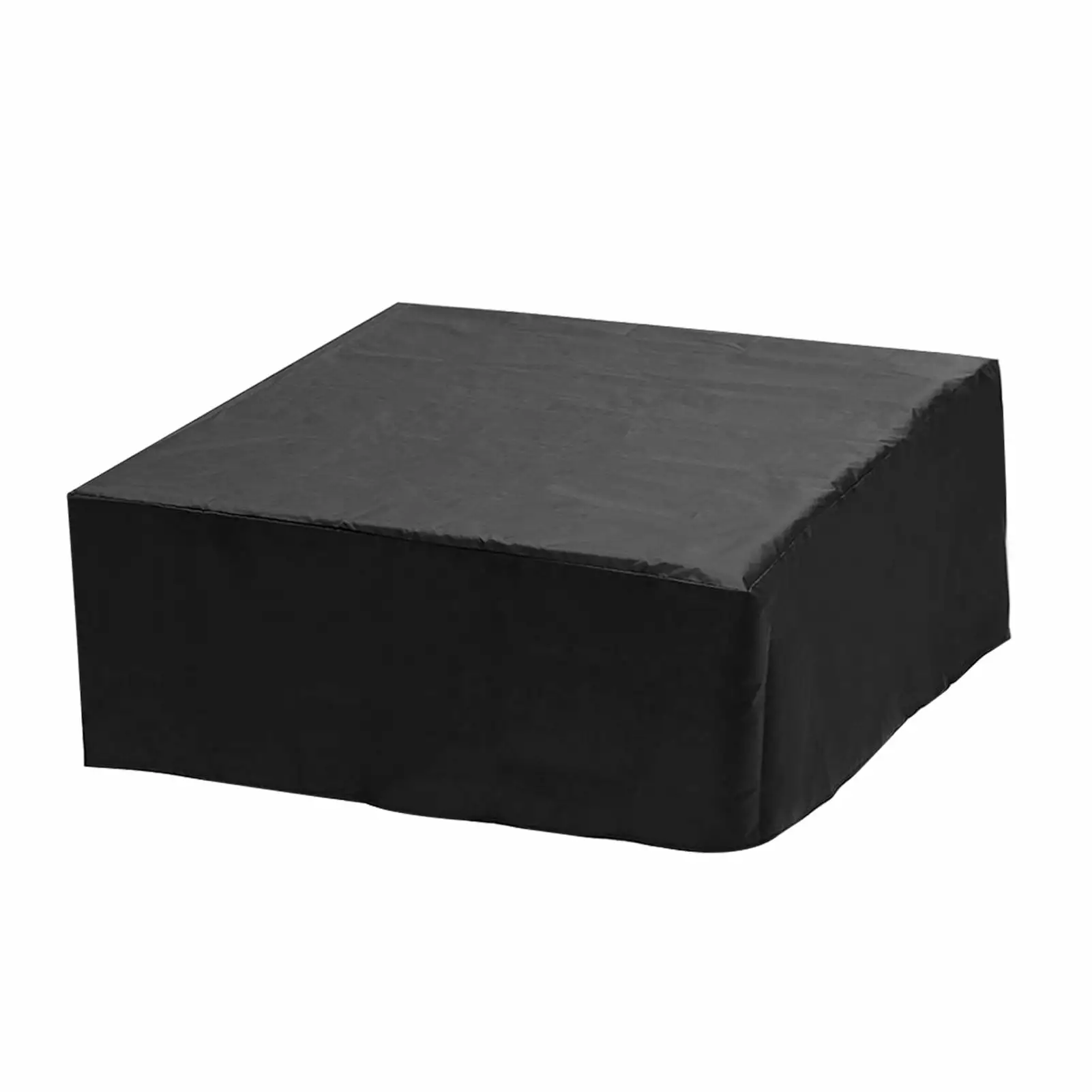 Postuois Outdoor Weatherproof Hot Tub Cover Waterproof Fabric Adjustable Drawstring UV-Resistant Heavy Duty Cover L