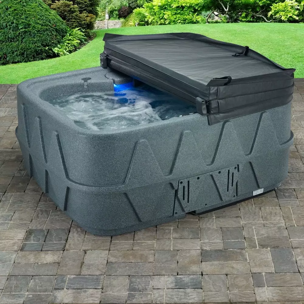 Aquarest Spas AR-400 Select 4-Person 20-Jet Plug and Play Hot Tub LED Waterfall