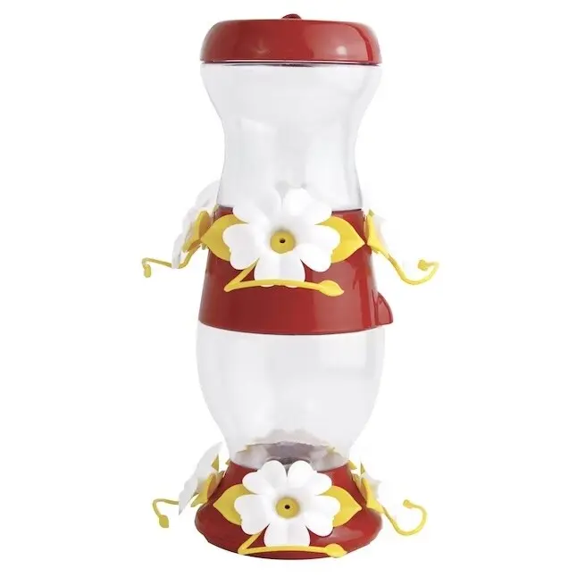 Perky-Pet Double Decker Plastic Hanging Hummingbird Feeder 26 oz