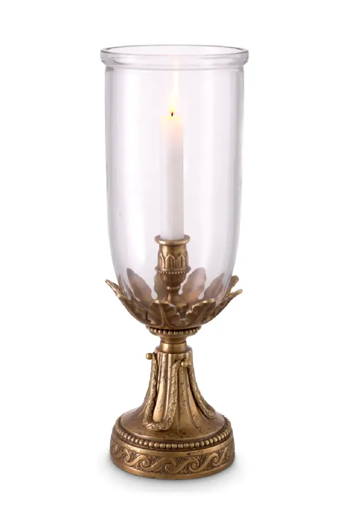 Vintage Brass Vitruvian Hurricane Met x Eichholtz