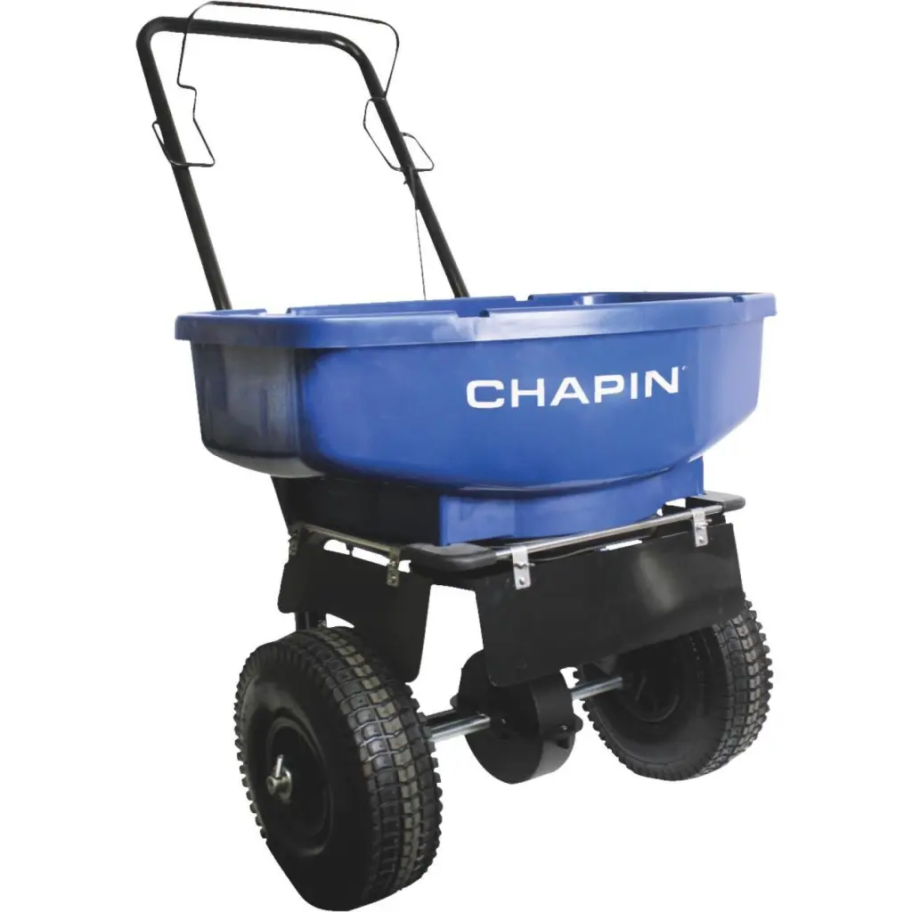 Chapin 80 Lb Salt & Ice Melt Spreader Heavy Duty Snow Removal
