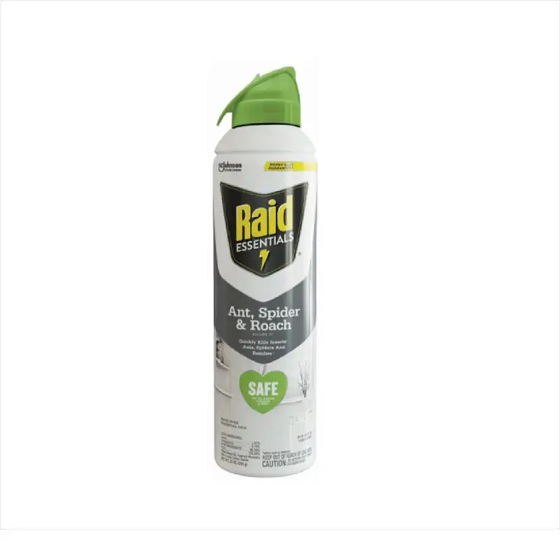 Raid Essentials Organic Aerosol Insect Killer 10 oz Pack 6