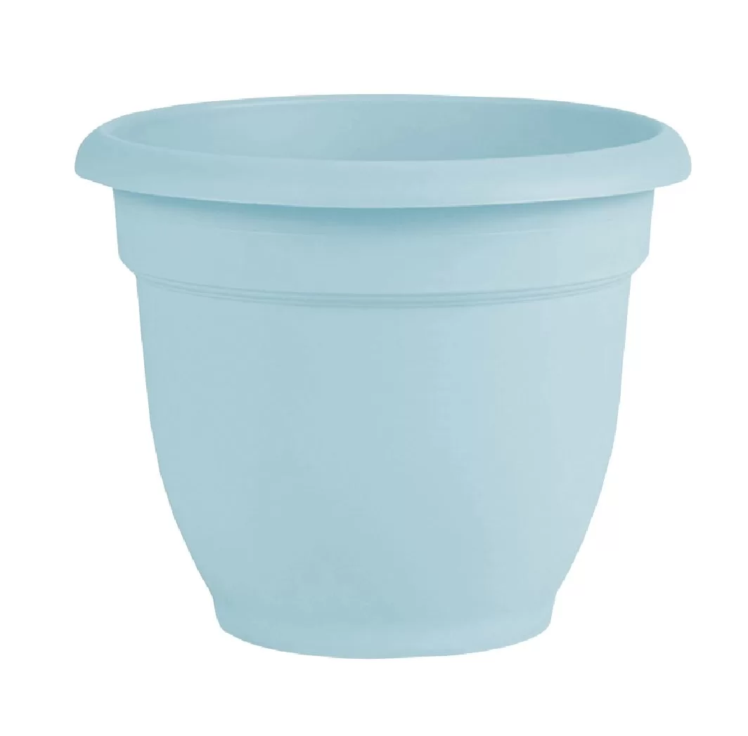 Bloem Ariana Series Planter Misty Blue AP0637 Small Indoor Flower Pot