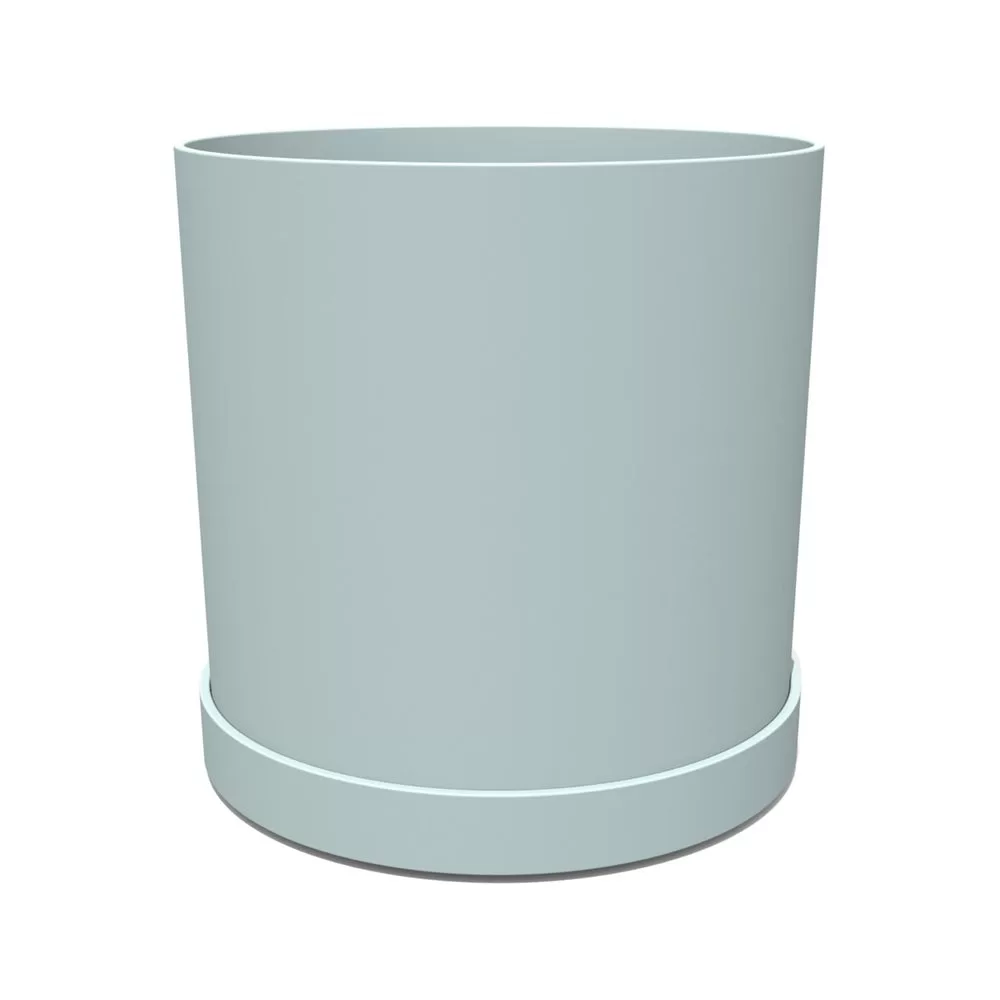 Bloem MAT1037 Misty Blue Round Mathers Planter 10 Inch Home Decor