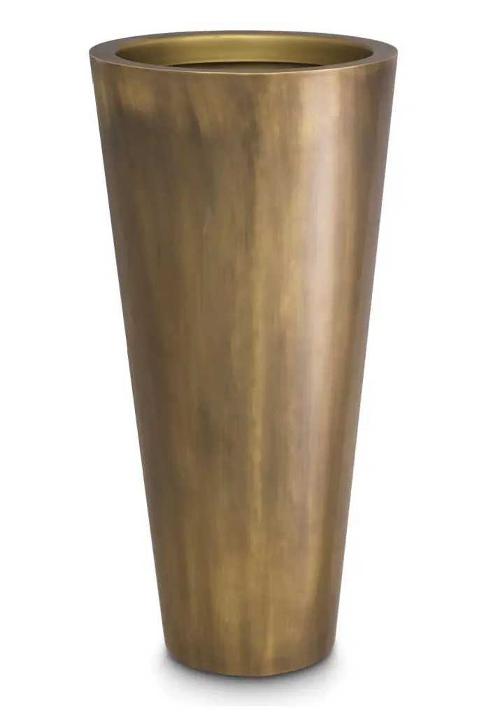 Conical Contemporary Planter Eichholtz Oberoi Modern Garden Decor