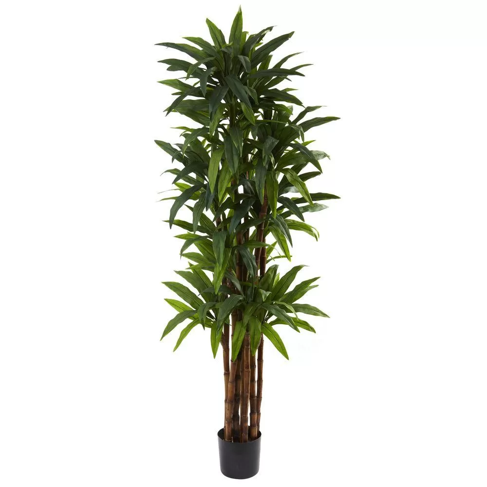 Nearly Natural 6.5 ft. Dracaena Artificial Tree Indoor Decor