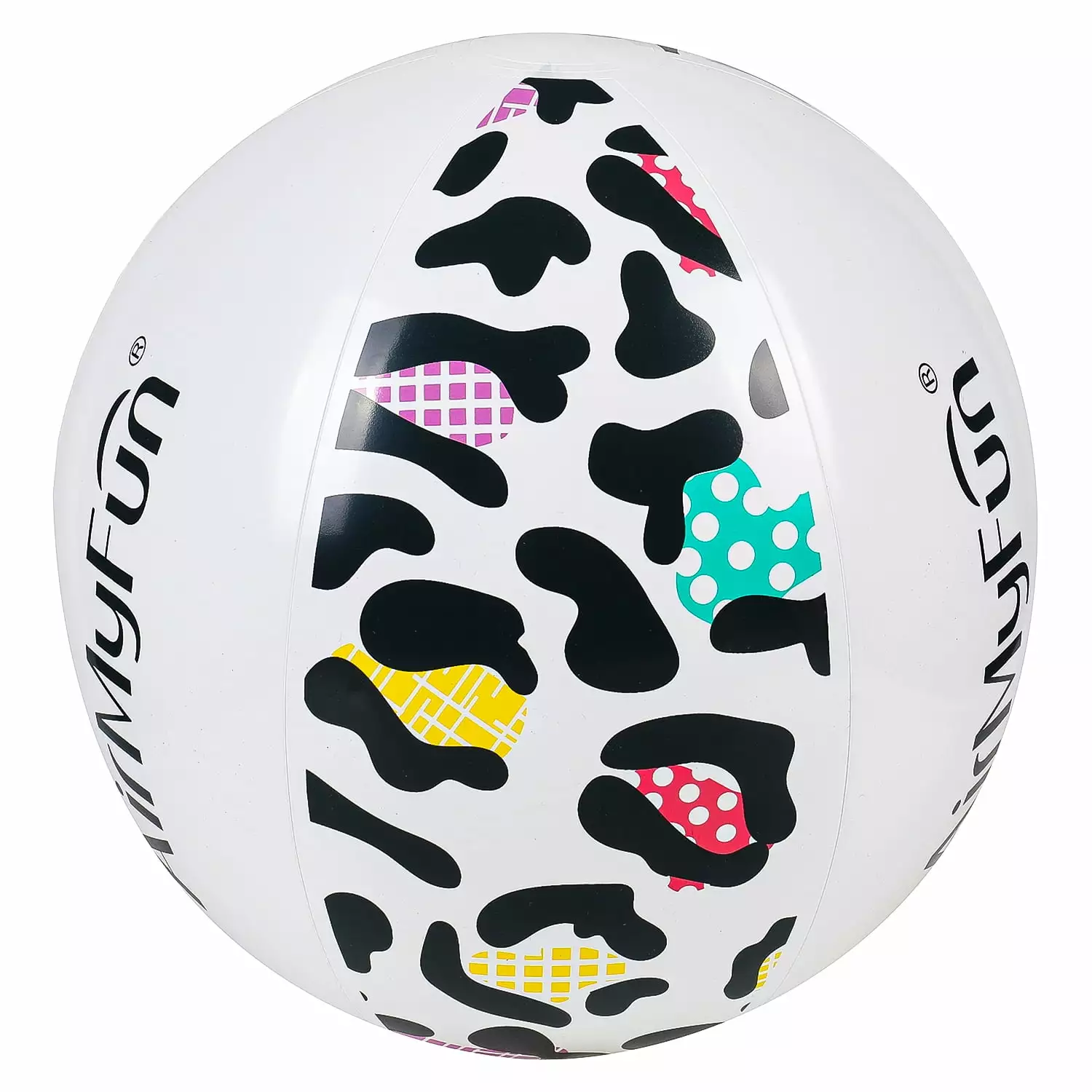 Inflatable Beach Ball Summer Party Pool Decorations Beach Toys Summer Water Games Leopard Print