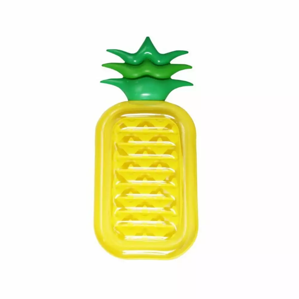 Huichenter Giant Inflatable Pineapple Pool Float - 6 ft Lounger Raft Kids and Adults