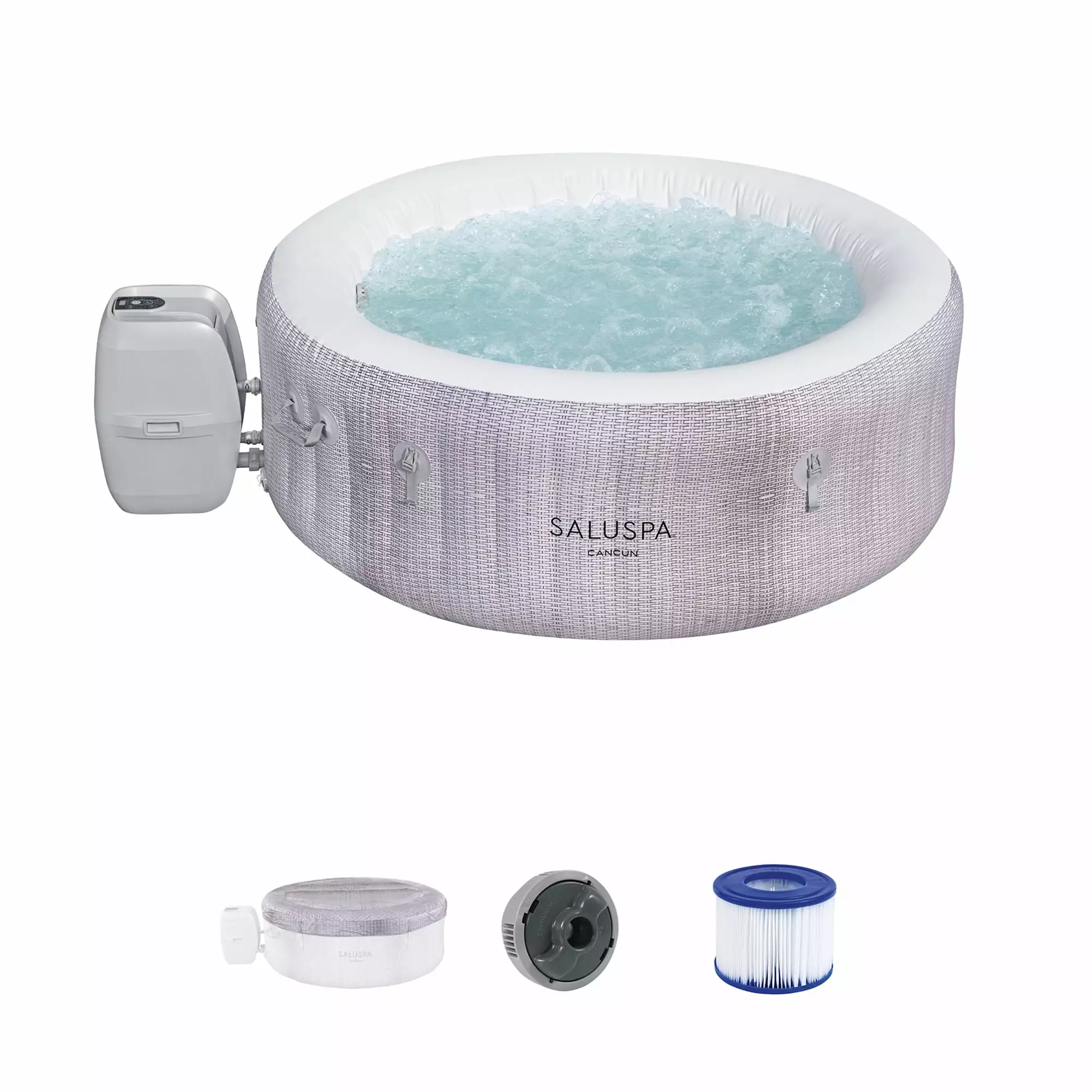 Bestway SaluSpa Cancun AirJet Inflatable Hot Tub EnergySense Cover Energy