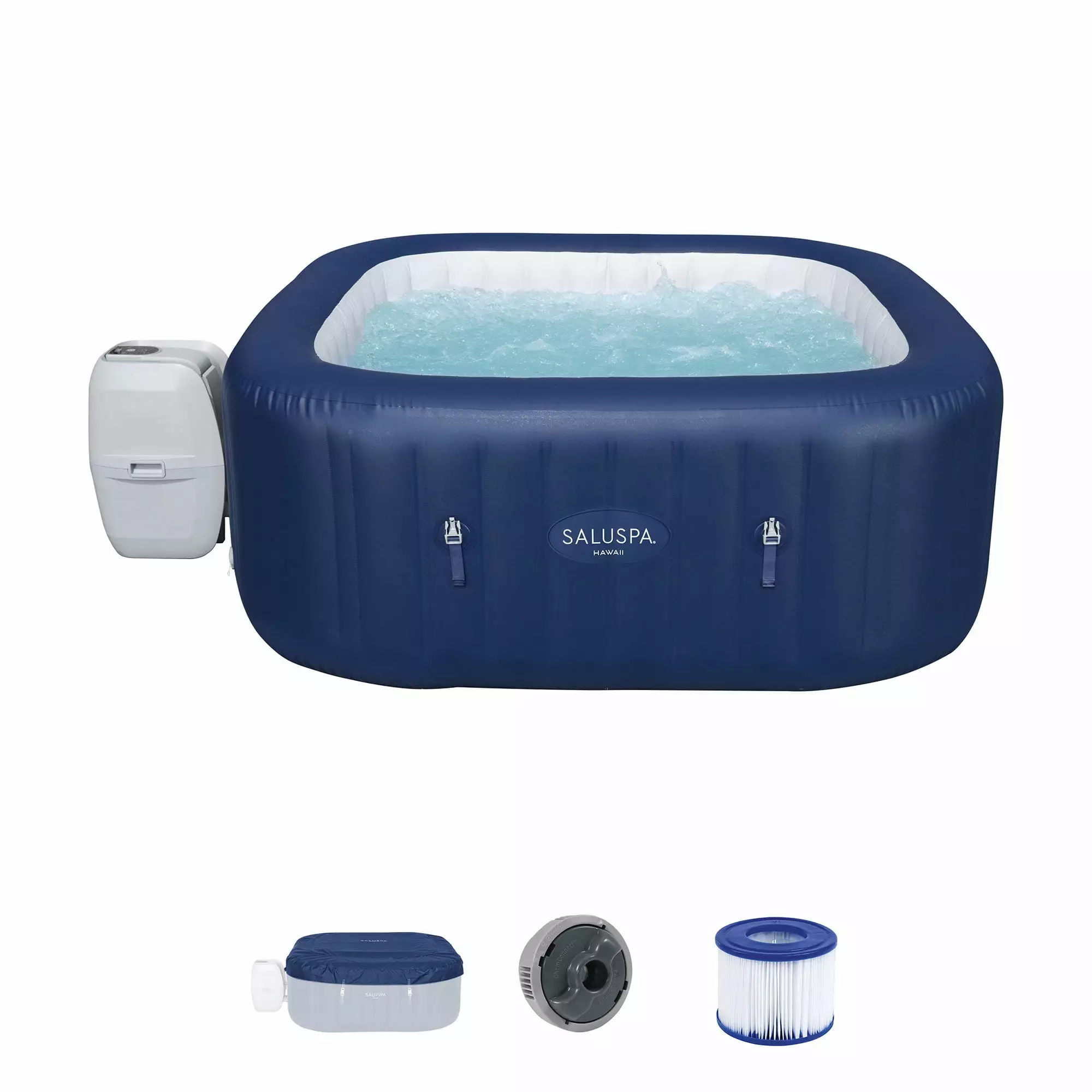 Bestway SaluSpa Hawaii AirJet Inflatable Hot Tub EnergySense Cover Energy