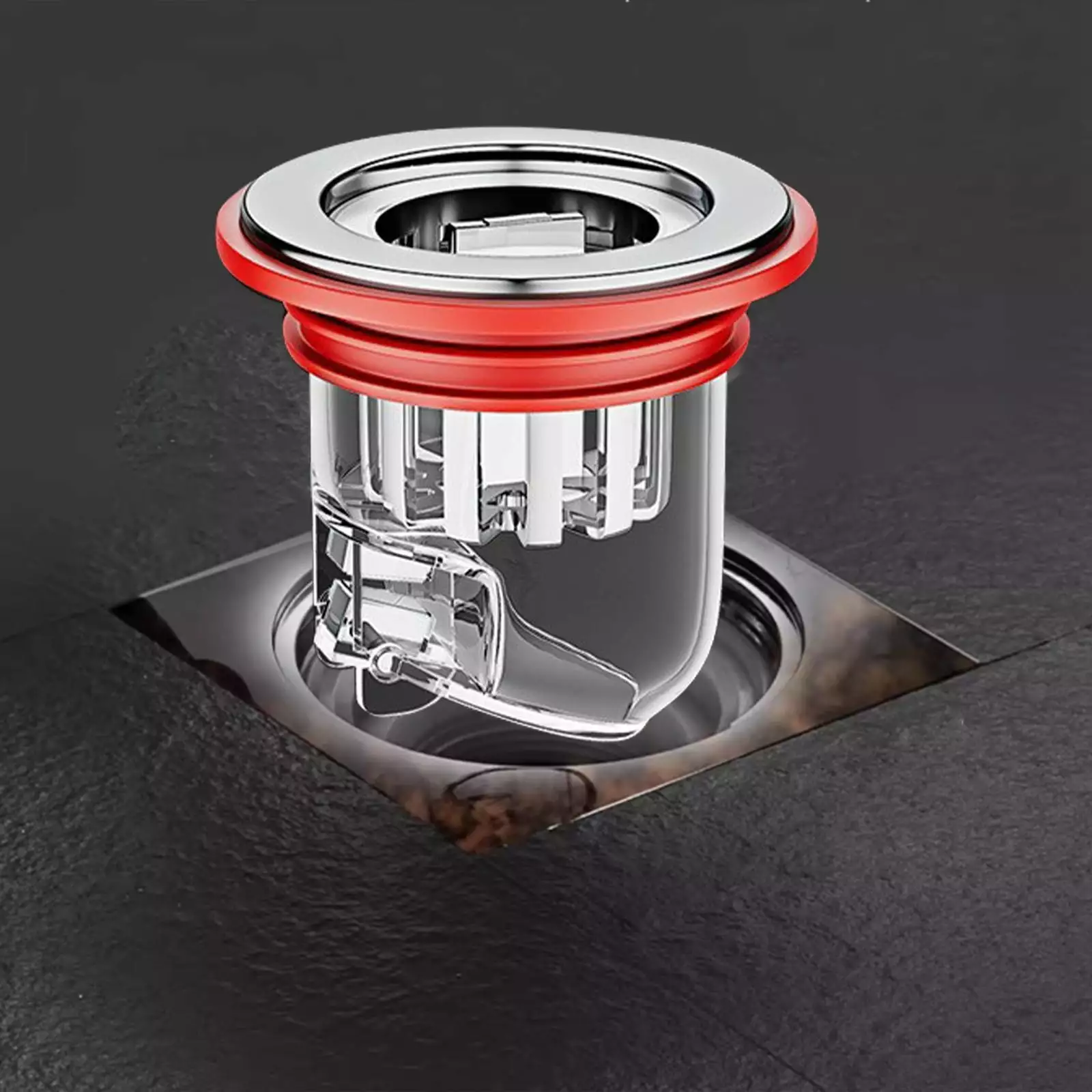 Inflatable Hot Tub Bubbles and Stainless Steel Floor Drain Stickers Universal Sewer Drain Core