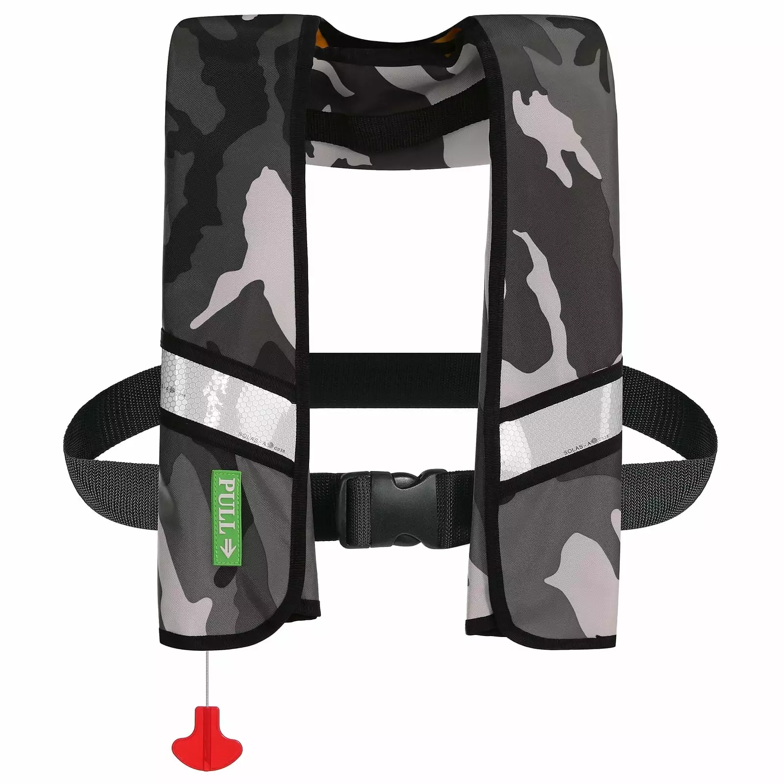 GOTGELIF Automatic Inflatable Life Jacket Reflectors Safety Adult Life Jacket PFD Survival Buoyancy Life Vest Boating Fish...