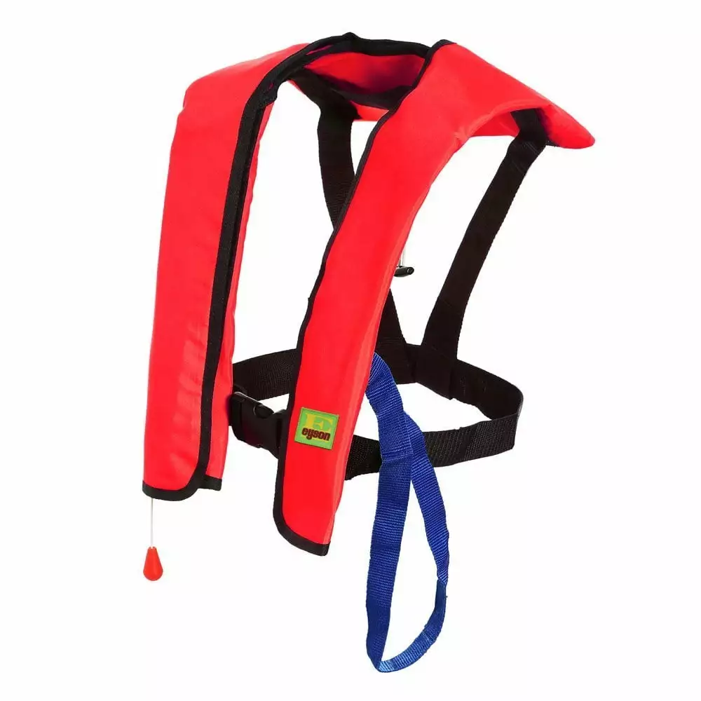 Lifesaving Pro Automatic Manual Inflatable Life Jacket PFD Floating Vest Survival Aid Red