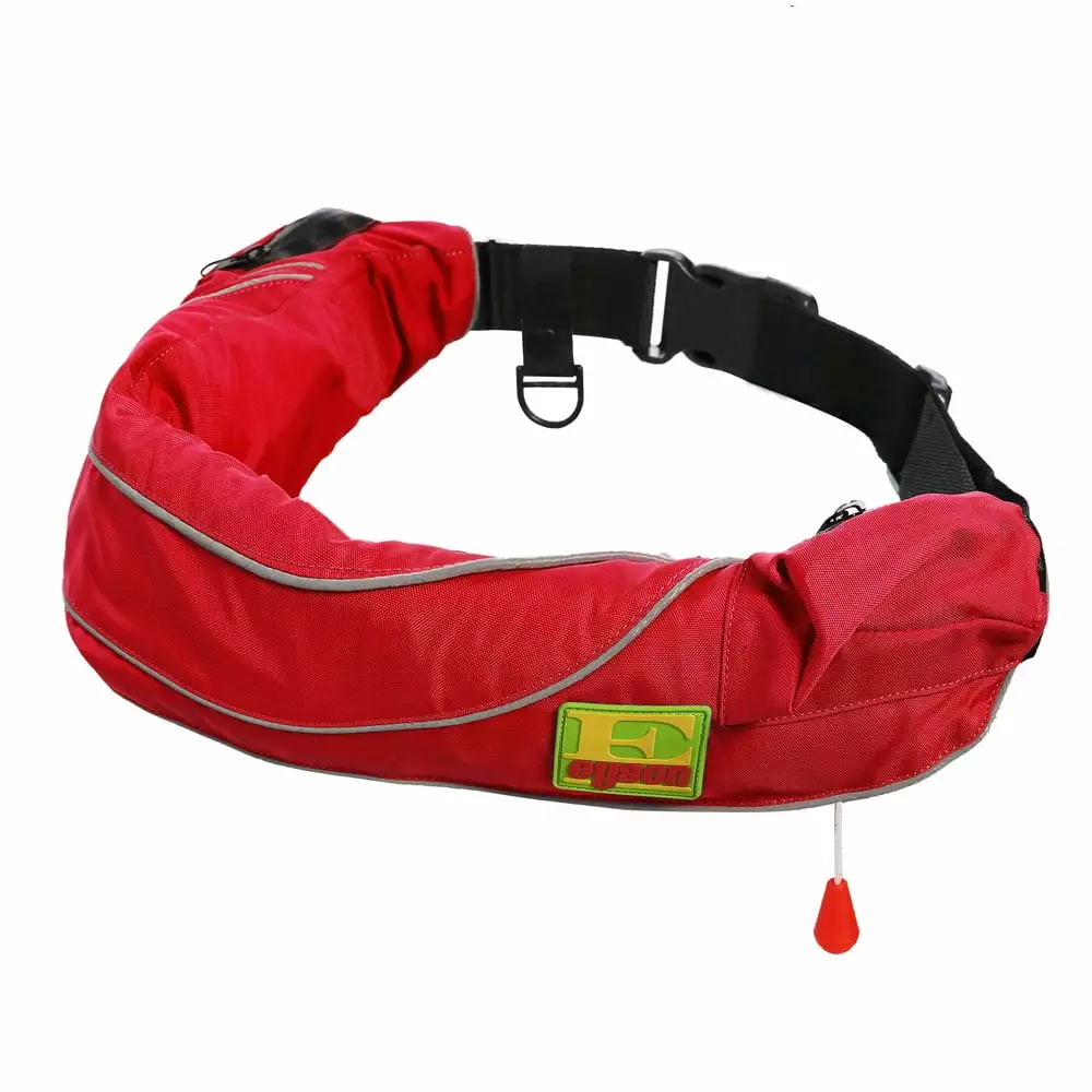 Premium Automatic Manual Inflatable Belt Pack PFD Waist Life Jacket SUP Survival