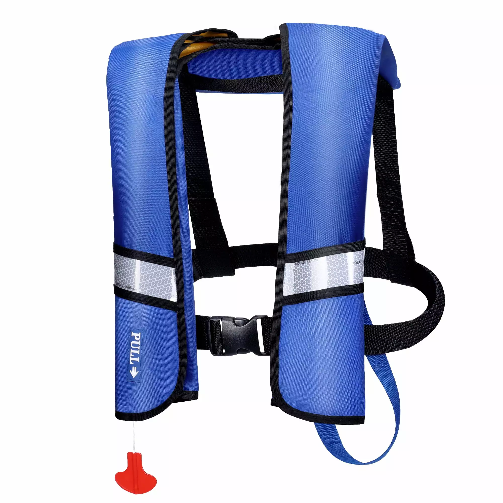 WARMOUNTS Automatic Inflatable Life Jacket Reflectors Whistle Adult PFD
