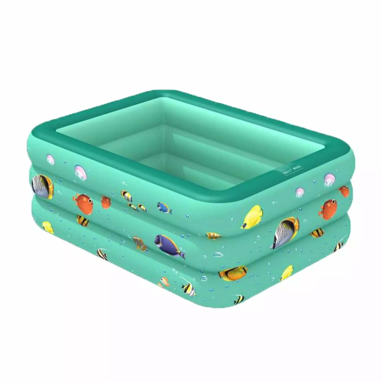 Inflatable Pool Kids Above Ground Swimming Pools 59x43x19inch Green 1