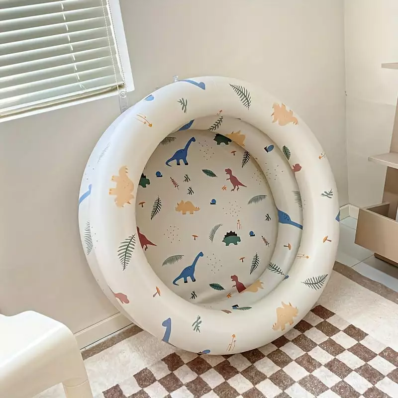 Portable Compact Inflatable Swimming Pool Durable Thickened Design Family Fun
