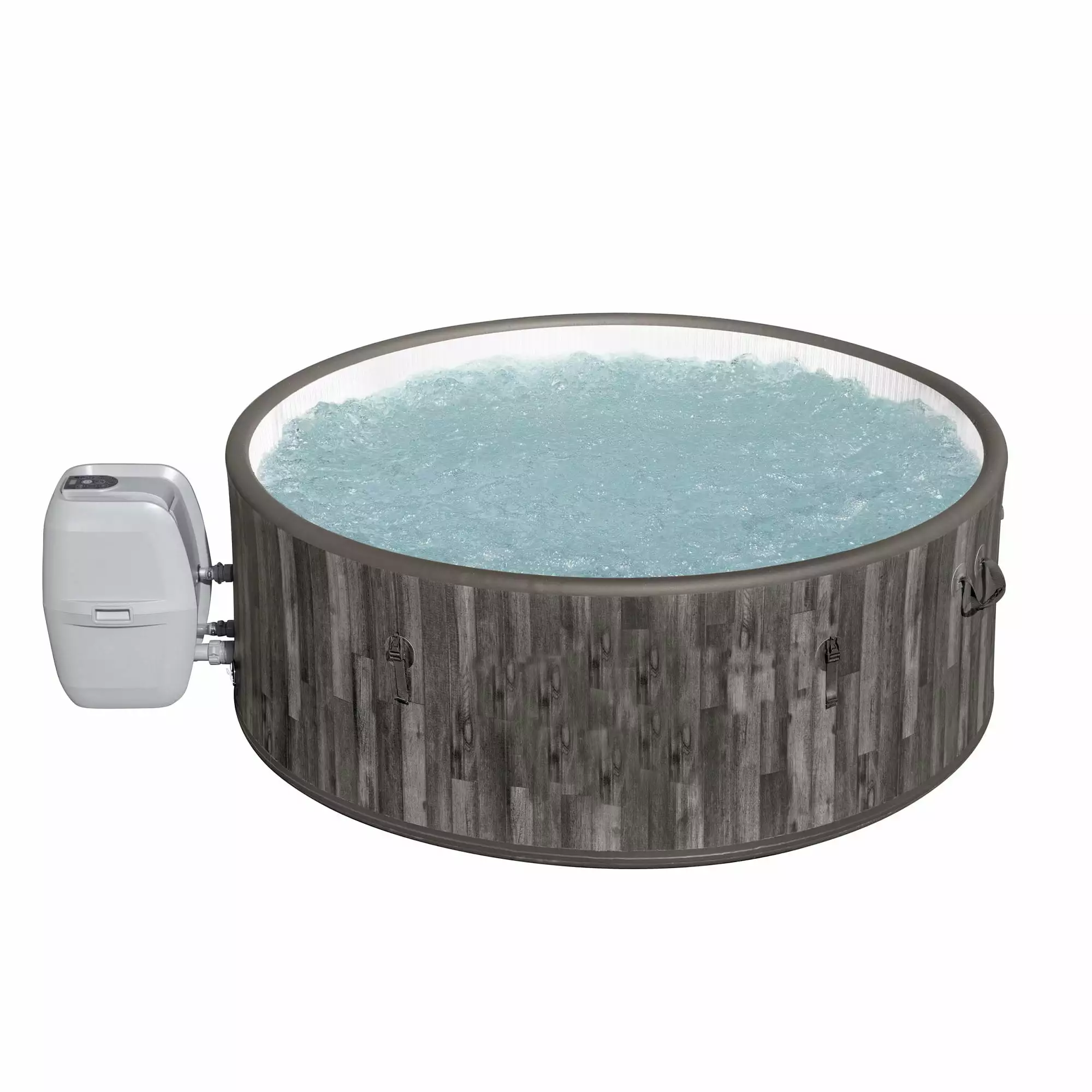 Coleman SaluSpa Napa AirJet Inflatable Hot Tub 180 Soothing Jets Gray Energy