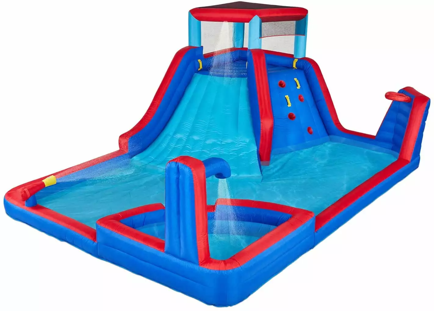 Sunny & Fun Inflatable Water Slide Blow up Pool Kids Water Park Backyard