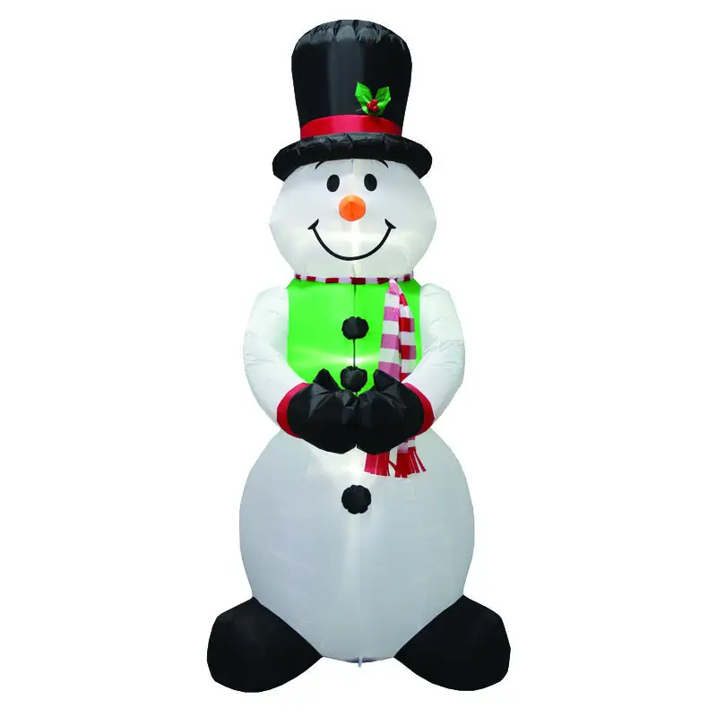 Celebrations 8 ft Inflatable Snowman Holiday Decor