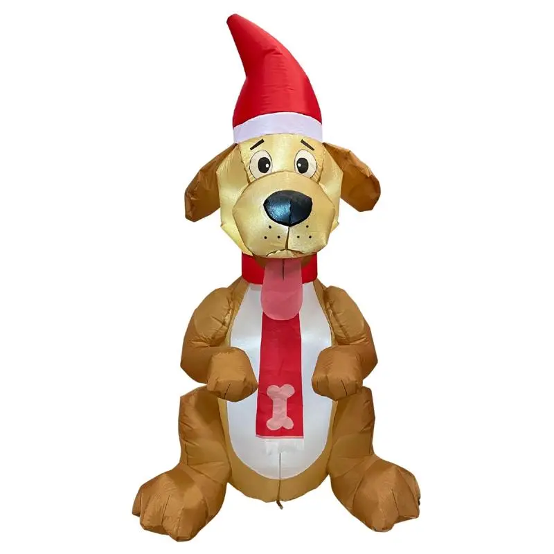 Celebrations Yellow Lab 5 ft. Inflatable Dog Yard Decoration Holidays