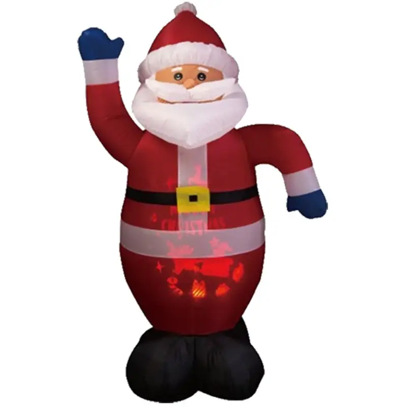 Santas Forest 90325 6' Inflatable Christmas Santa Projector