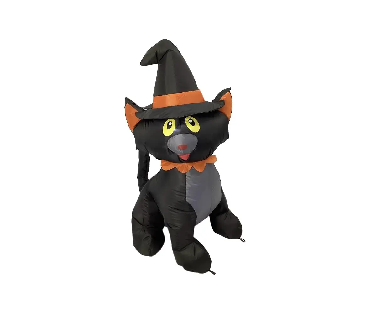 Santas Forest 90847 Inflatable Halloween Cat Black White 4 Ft Yard Decoration