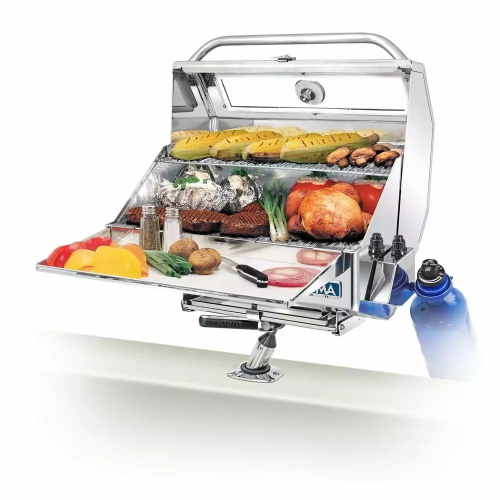 Magma Catalina 2-Infrared Gas Grill Marine Grade Outdoor Cooking