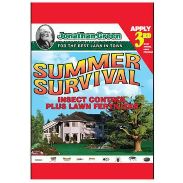 Jonathan Green 12015 Summer Survival Insect Control Lawn Fertilizer 49.95 Lb