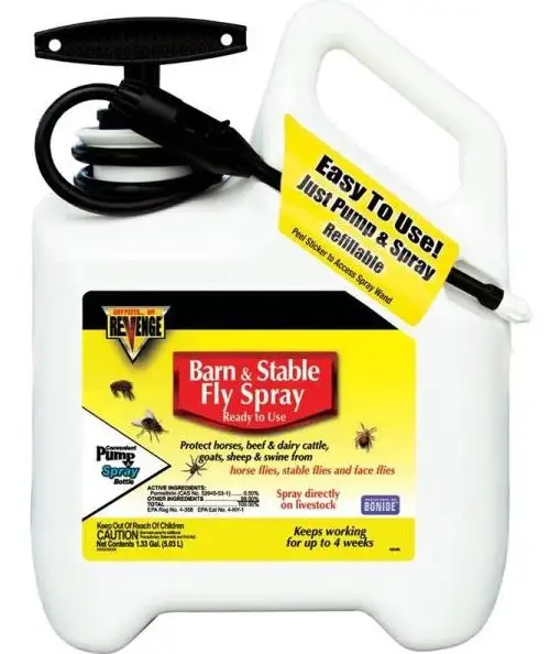 Bonide 46186 Revenge Barn And Stable Fly Spray 1.33 Gallon Insect Control