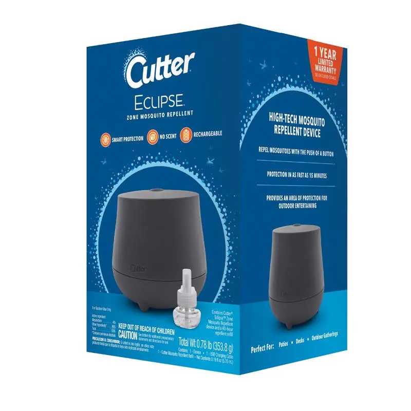 Cutter Eclipse Insect Repellent Device Mosquitoes 0.78 lb