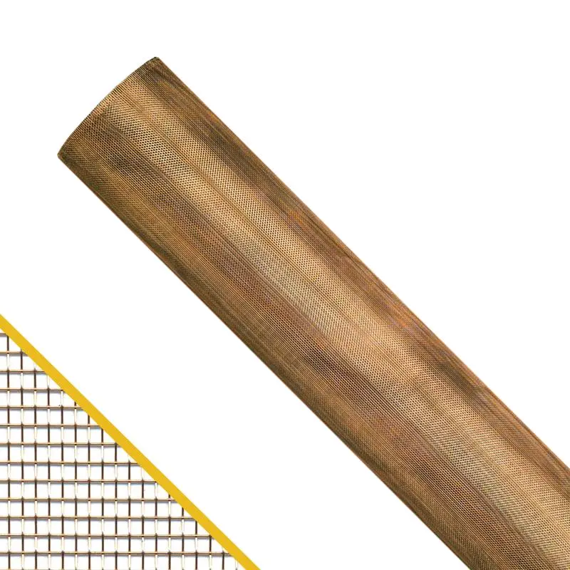 Saint-Gobain ADFORS 30 . W x 100 ft. L Bronze Copper Insect Screen Cloth