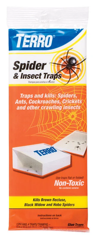 TERRO Insect Trap Pack 24 Ants Roaches Spiders and Other Insects