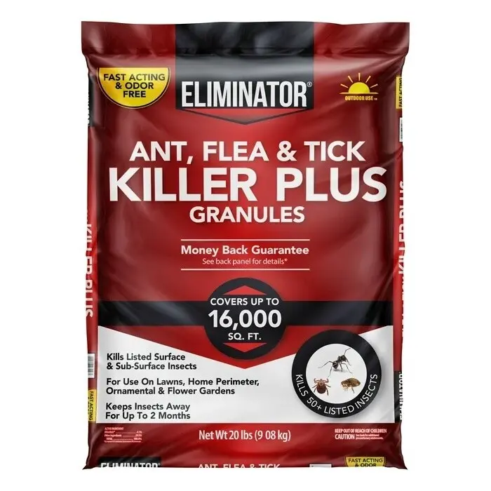 Eliminator Ant, Flea & Tick Killer Plus Granules 20 lb Pest Control
