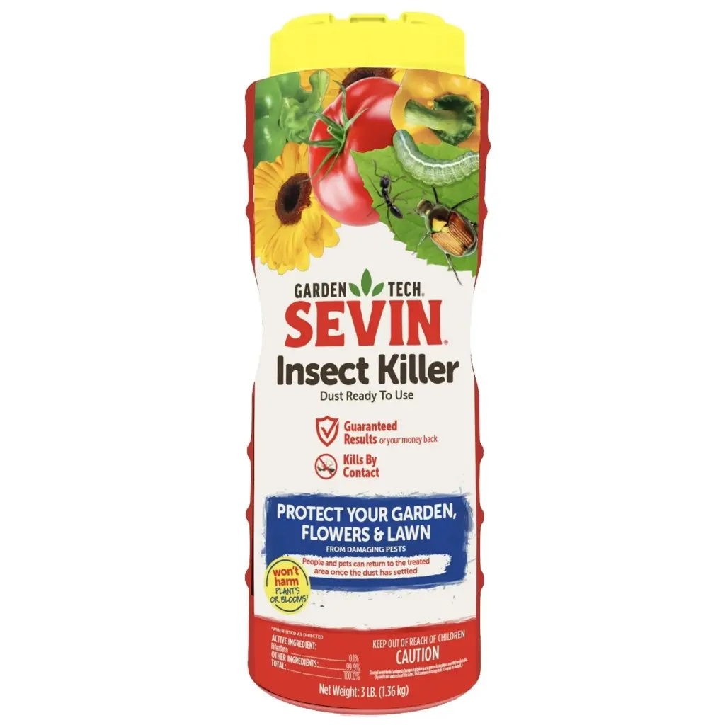 Sevin Garden Insect Killer Ready to Use Dust 3 lb Pest Control GardenTech