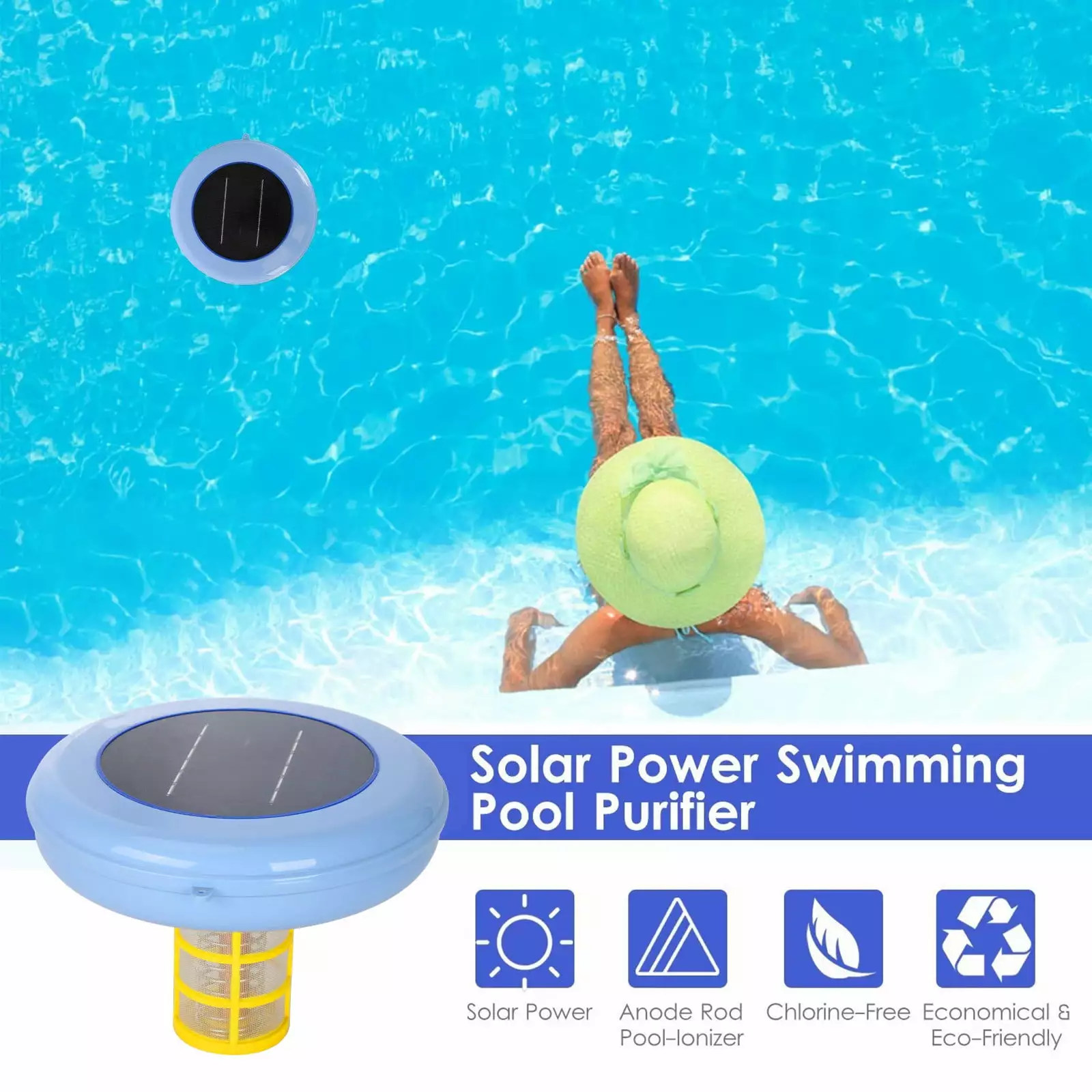 Pool-Ionizer Copper Swimming Pool Purifier Water Purifier Home Outdoor
