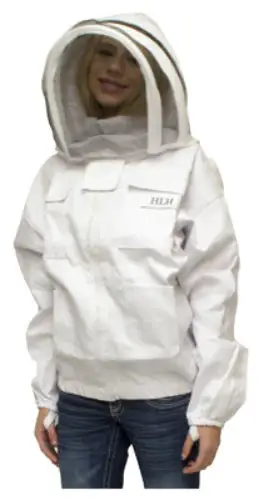Harvest Lane Honey Beekeeping Jacket Medium CLOTHSJM-102 Beekeeper Protective Gear