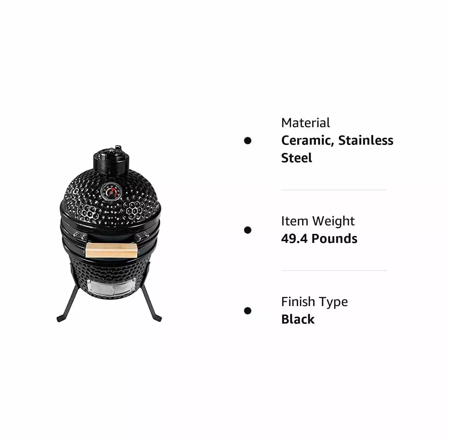 Lwory Kamado 13 Grill Outdoor Barbecue